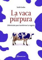 Ponga una vaca púrpura en su vida (diferénciese)