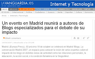 Blogs. La conversación en "La Vanguardia"