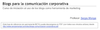 Utilidad de los blogs para la empresa (“libro de texto”)
