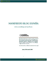 El Manifiesto Blog nacido de Evento Blog España