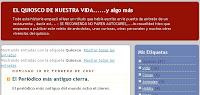 Quiosquero bloguero en el Eixample